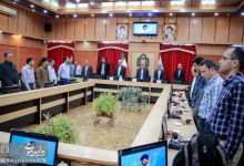 گزارش تصویری | بازدید دکتر حاجیان رئیس پژوهش و فناوری مدیریت اکتشاف شرکت ملی نفت ایران و هیات همراه از دانشگاه صنعتی شاهرود 